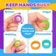 thumbnail image 2 of Fidget Toys Sensory Rings for Kids, 12-Pack Finger Spinner Rings, 2 of 3