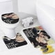 thumbnail image 4 of Lo que el viento se llevó-theme 4-Piece Shower Curtain Set with Rugs, Waterproof Bathroom Decor Set Includes Bath Mat, U-Shaped Rug, Toilet Lid Cover and Curtain with Hooks, 4 of 6
