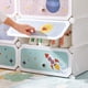 thumbnail image 4 of Zapatero SONGMICS para niños, 6 ranuras, apilable con puertas, blanco, 4 of 10