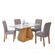 thumbnail image 1 of Comedor Agata 130 Cm + 4 Sillas Fernanda Gris, 1 of 8