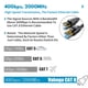 thumbnail image 2 of Cable Ethernet Vabogu Cat 8 de 0,5 m, 40 Gbps, blindado, 2 of 7