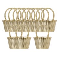 Bothyi - 12X Caja De Dulces Embalaje Decoración Almacenamiento Para Suministros De Decoración De Fiestas Aureate