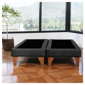 Latam Home - Base Europea Zen Tela Negro 2 Pza