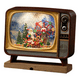 thumbnail image 2 of Caja Musical Navideña Con Luz En Forma De Tv Retro, 2 of 5