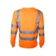 thumbnail image 2 of Polera Alta Visibilidad Ml Cuello Polo naranja XL, 2 of 2