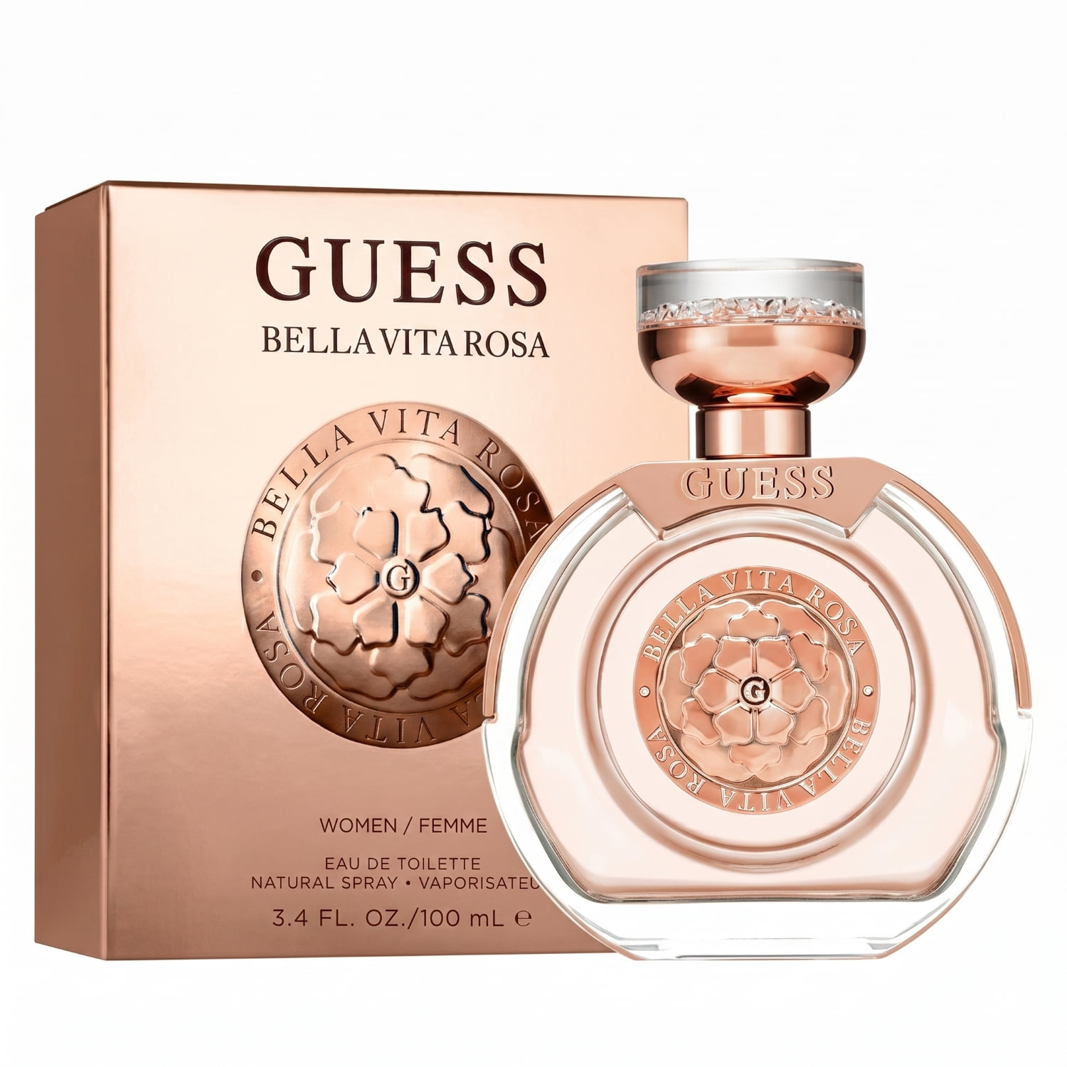 Guess Bella Vita Rosa Edt 100Ml Mujer