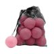 thumbnail image 2 of 18 Pelotas De Tenis Elásticas Para Entrenamiento, Para Actividades, Entretenimiento, Deportes, Color Rosa Claro, 2 of 5