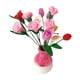thumbnail image 2 of Dollhouse Potted Flowers 1/12 Dollhouse Fowes Para Escritorio Fairy Garden Decor, 2 of 5
