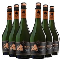 Bestias Wines - 6 Espumantes Bestia Negra Brut, 750 Ml, 12.5%