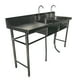 thumbnail image 3 of Lavafondos Doble Acero Inox. 175x60x90 cm. Secador izquierdo, 3 of 11