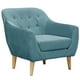 thumbnail image 2 of Poltrona Norway Turquesa  85x87x90, 2 of 4