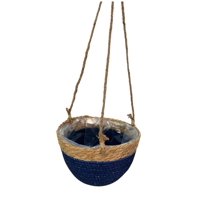 Oem - Maceta Colgante Macetero Colgante De Mimbre Tejido Cesta