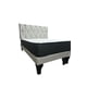 thumbnail image 2 of cama 2 plaza con colchon beis felpa, 2 of 2