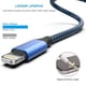 thumbnail image 2 of [Cable de carga] Cargador de iPhone trenzado de nailon MUXA de 1/1/1/2/2/2/3 m, paquete de 6, 2 of 7