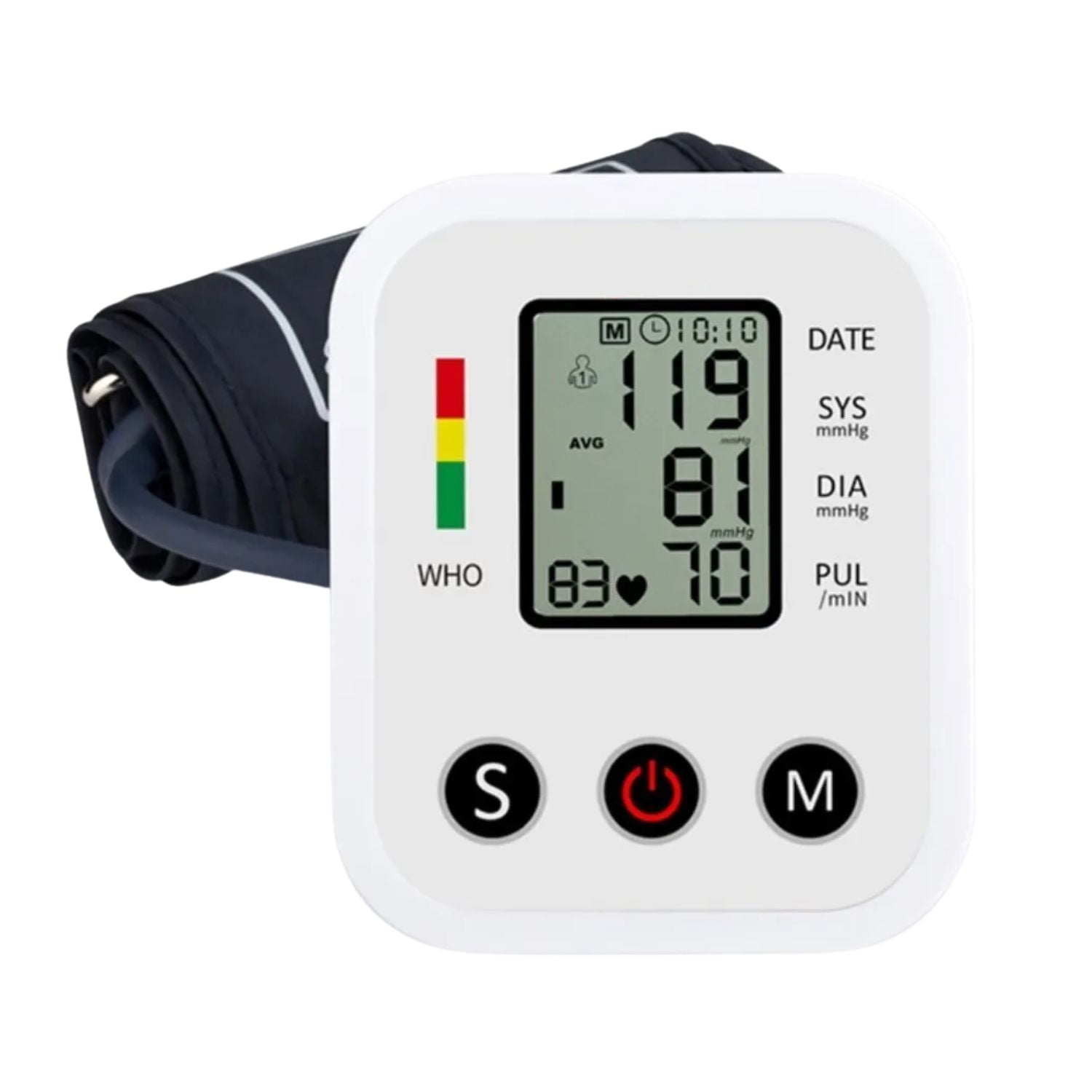 Genérico - Toma Presión Digital Brazo Tensiómetro Digital