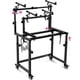 thumbnail image 1 of Soporte para teclado Liquid Stands de 3 niveles con ruedas y ajuste, 1 of 7