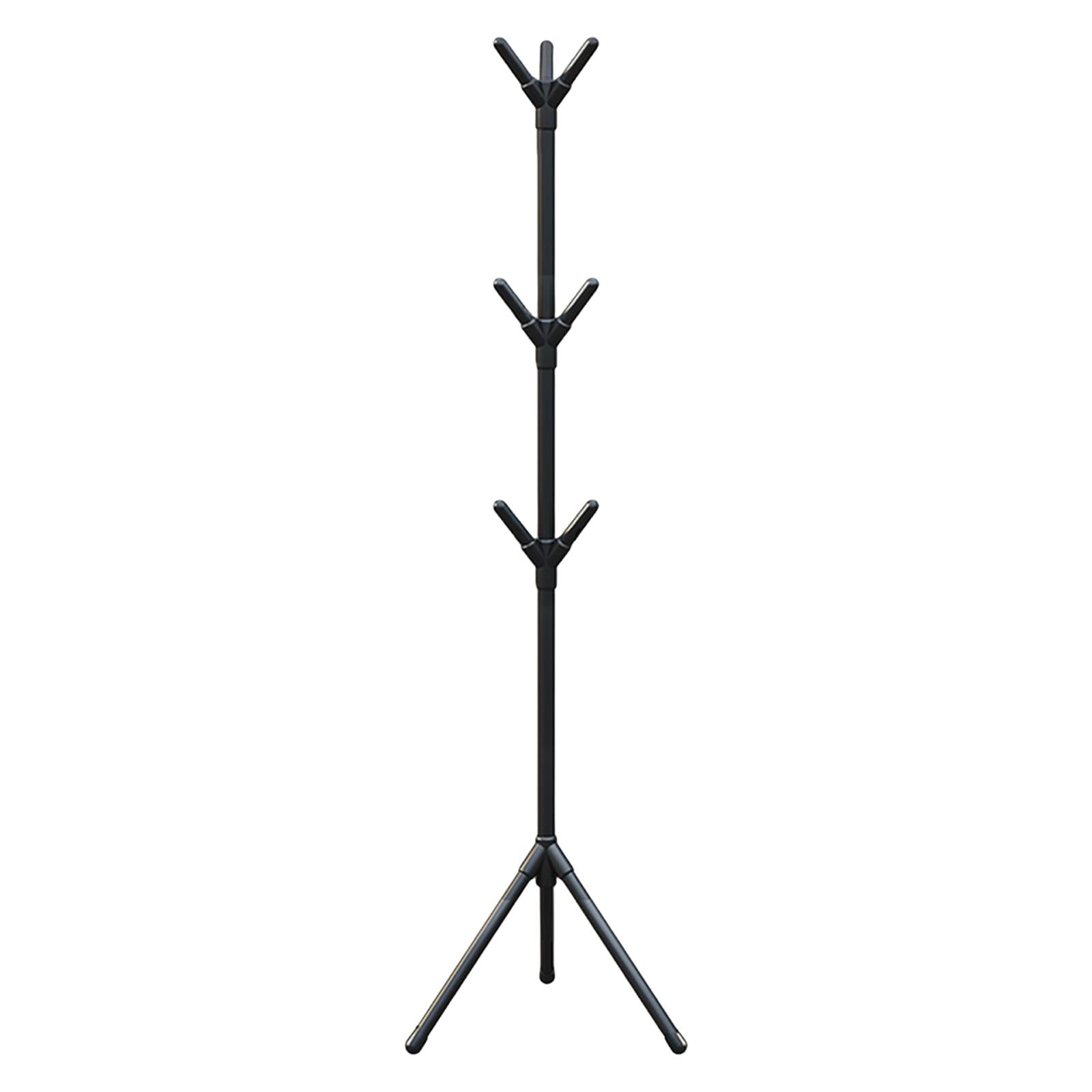 Magideal - Accesorios Para Perchero, Versátiles, Resistentes Y De Fácil Montaje, Perchero Para Dormitorio, Pasillo, Sala De Estar, Entrada Y Ropa. Negro