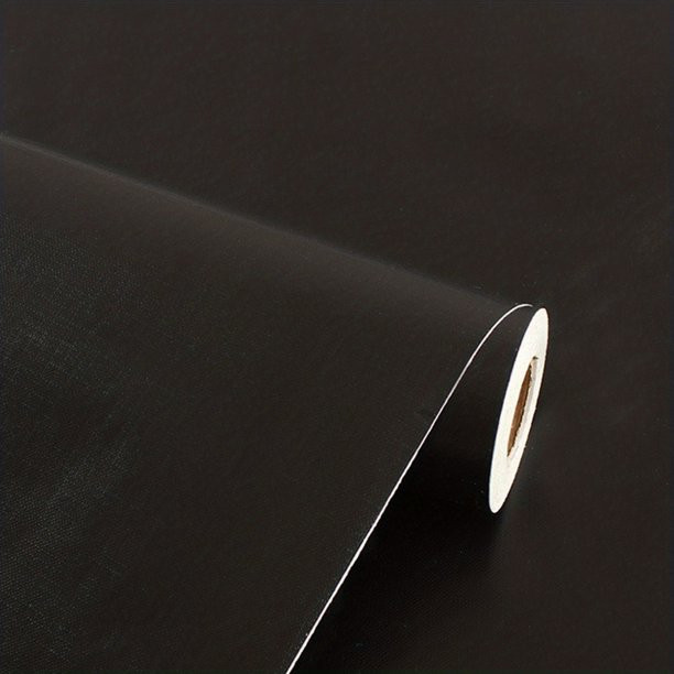 1 Roll Matte Solid Color Thickened Self-adhesive Wallpaper, Plain Texture Wallpaper, Waterproof And Oil-proof Countertop Wallpaper, Furniture Refurbishment Wallpaper, For Home Living Room/bedroom Wall