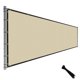 thumbnail image 1 of Pantalla de privacidad para cerco TANG 2,5 m x 15 m beige 150 GSM, 1 of 7