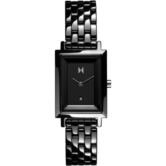 Reloj Signature Square Mujer Minimalista Negro Quartz