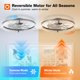 thumbnail image 4 of Ventilador de techo sin aspas Addlon de 24" con LED y control remoto, 4 of 9