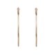 thumbnail image 3 of Aros Argolla Time and Tru Dorados Grandes 12cm Moda, 3 of 3