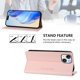 thumbnail image 3 of Funda Billetera con Soporte para iPhone 13/iPhone 14 Bloqueo RFID Plegable Rosa, 3 of 6