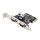 thumbnail image 2 of Tarjeta Serial Industrial DB9 COM RS232 PCIe X1 de doble puerto, 2 of 2