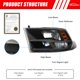 thumbnail image 2 of Conjunto de faros ADCARLIGHTS para Dodge Ram 2009-2018, 2 of 9
