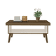 thumbnail image 2 of Mesa de Centro Rectangular Lucca Pino Beige, 2 of 8