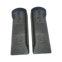 Magideal - Pedales Para Máquina De Remo, Equipo De Ejercicios, Accesorio Para Estribo, Pedales Para Entrenador Elíptico Para Gimnasio, Oficina, Entrenamiento De Agujero 10Mm