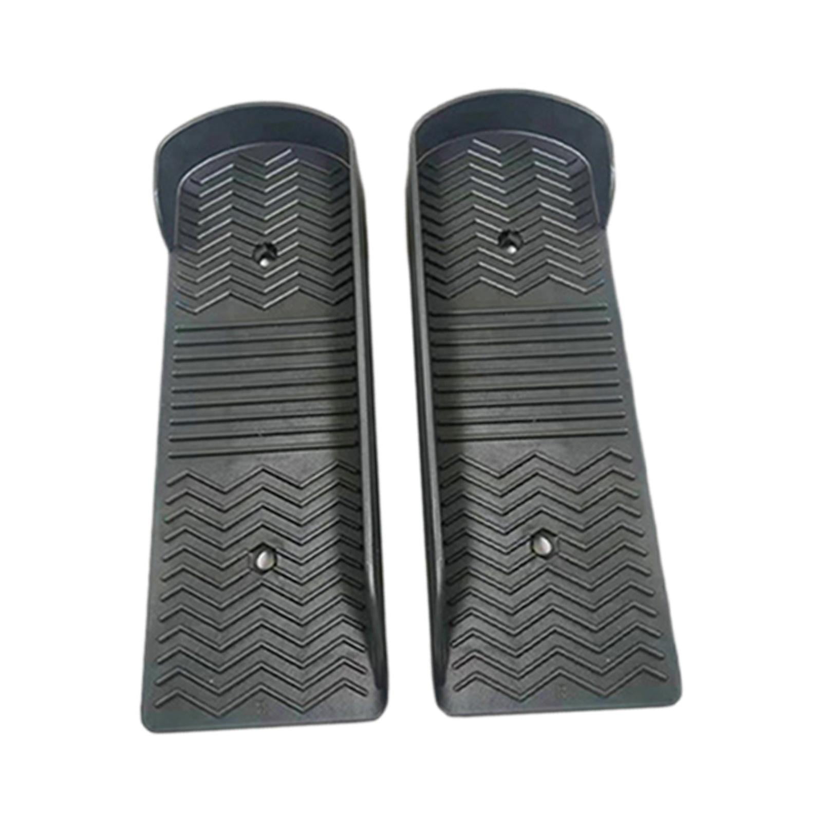 Magideal - Pedales Para Máquina De Remo, Equipo De Ejercicios, Accesorio Para Estribo, Pedales Para Entrenador Elíptico Para Gimnasio, Oficina, Entrenamiento De Agujero 10mm