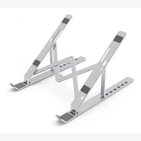 Genérico - Soporte De Alumnio Notebook Portatil Color Plateado