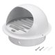 thumbnail image 1 of Cubierta Redonda de Ventilación Uxcell, Ventilación de Pared Exterior, Rejilla de Ventilación de Soffit con Capucha de Salida de Escape para HVAC Blanco 7 Pulgadas, 1 of 7