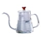 thumbnail image 4 of Hervidor De Vidrio Con Cuello De Cisne Para Preparar Café, Té, Transparente, 350 Ml, 4 of 5