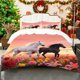 thumbnail image 1 of Two Horses Flower Sea Pattern bedding | Comfortable Polyester Duvet Cover And Pillowcases Suitable For All-Season Use Ideal For Home Hotel Dorm - Zipper Closure, 1 of 1