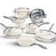 thumbnail image 1 of Juego de utensilios de cocina Gotham Steel de 12 piezas, cerámica, antiadherentes, con vaporizador, 1 of 6