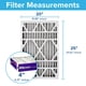 thumbnail image 2 of Filtro de aire Filtrete MPR 1550 MERV 12 50x62x10 cm, paquete de 4, 2 of 9