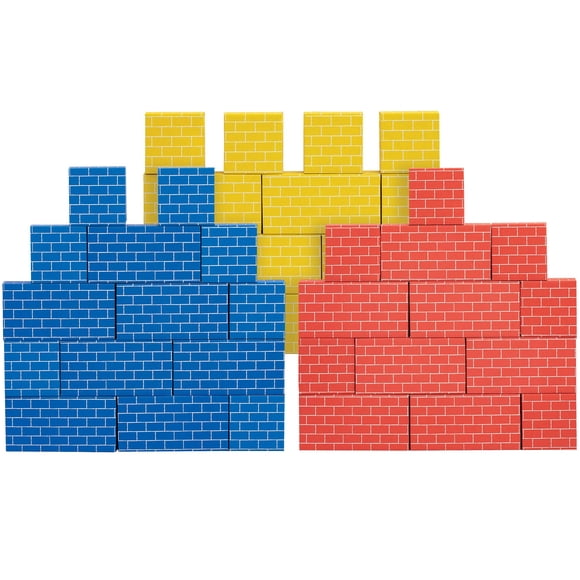 Bloques de construcción de cartón Bankers Box at Play, paquete de 40