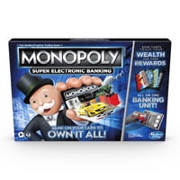 Juego De Mesa Hasbro Gaming Monopoly Super Electronic Banking