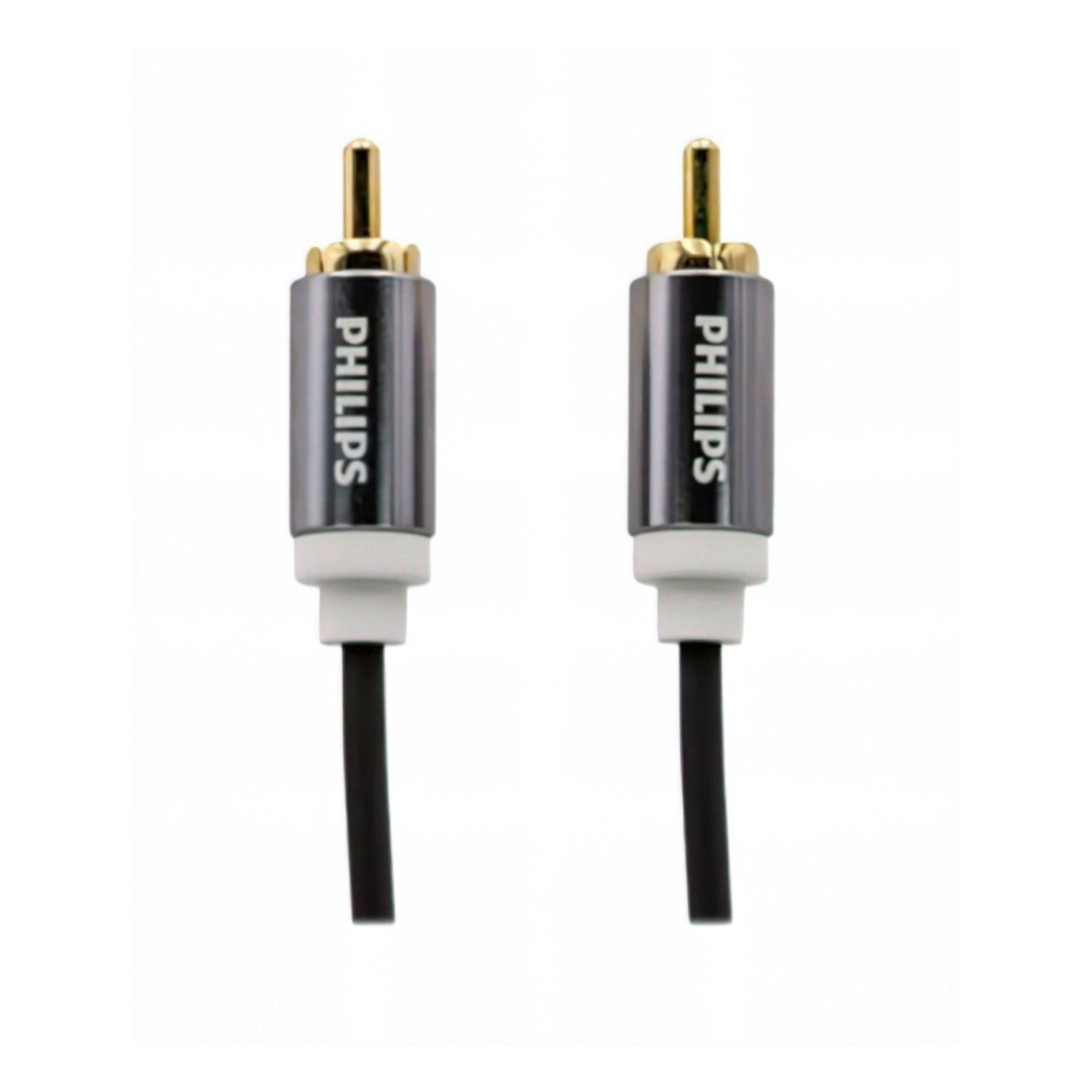Philips - Cable De Audio Auxiliar 1 Rca A 1 Rca Pd 1.2mts