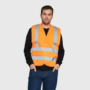 Jayson - Chaleco Vial Alta Visibilidad Naranja L