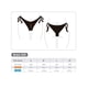 thumbnail image 3 of Bikini mujer calzón tanga amarras blanco, 3 of 3