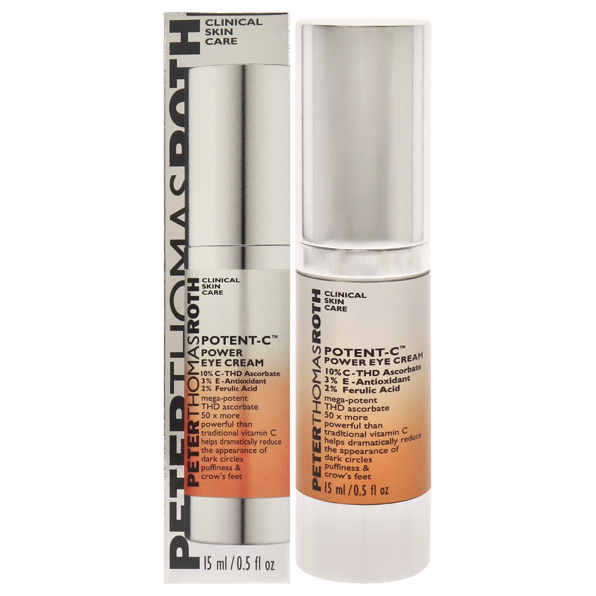 Peter Thomas Roth - Crema Para Ojos Potente-c De Para Unisex - 0,5 Oz De Crema