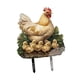 thumbnail image 1 of Letrero Plano 2D Con Diseño De Gallina Y Pollitos Para Jardín, Divertido Para Patio, Césped, Exterior E Interior., 1 of 5