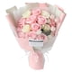 thumbnail image 4 of Ramo De Rosas, Caja De Flores De Jabón, Arte De Cumpleaños, Novia, Decoración Del Hogar, Rosa Claro, 4 of 5