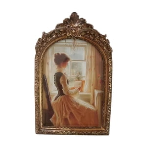 Bothyi - Marco De Fotos Delicado Y Elegante Para Sala De Estar, Dormitorio, Cumpleaños, 14 X 2 X 22 Cm.