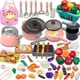thumbnail image 1 of Juego de accesorios para juguetes de cocina con delantal y para cortar comida, 1 of 6