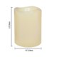 thumbnail image 3 of Pack de 6 velas votivas LED marfil con temporizador automático – Candle Choice, 3 of 5
