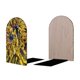 thumbnail image 2 of Caballeros de Oro Sujetalibros decorativos temáticos, tope para estantería con base antideslizante, uso dual para hogar y oficina - 2 piezas, 2 of 6